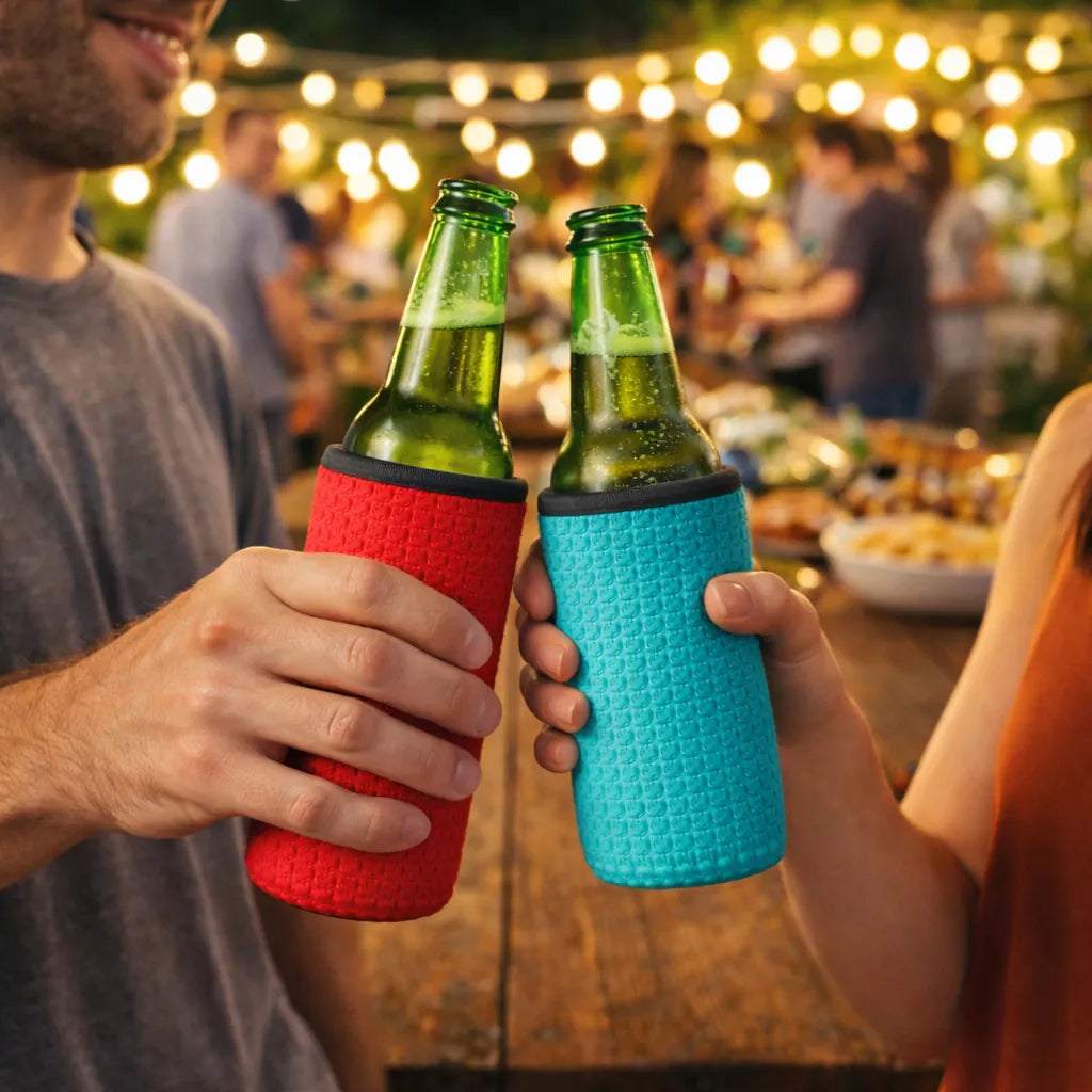 Chaussettes de bière pendant un apéro entre amis